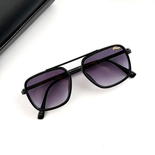 Lacoste Square Aviator – Black/Purple Gradient - Giiz store