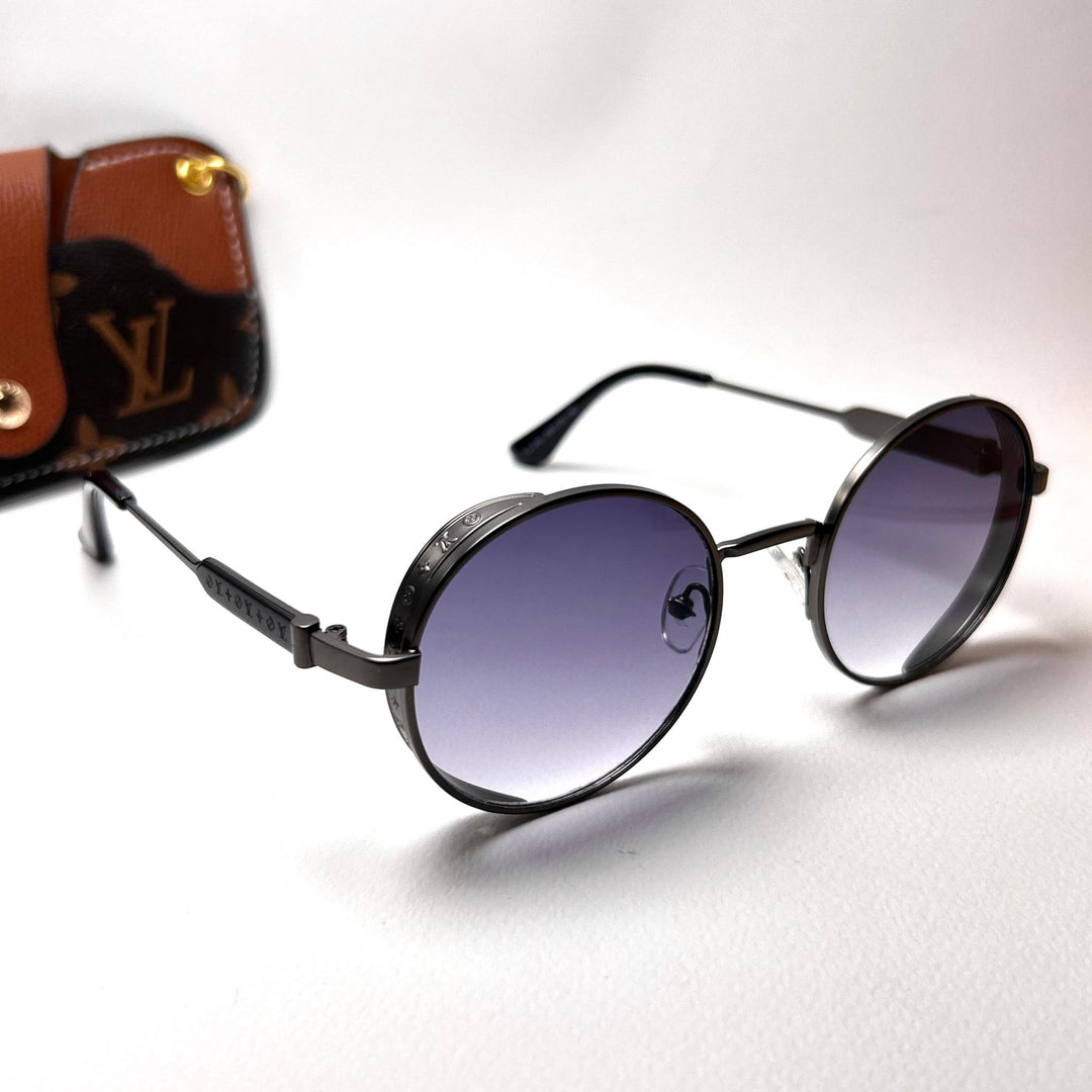 Louis Vuitton Aura Round Ornate - Black n Purple Gradient - Giiz store