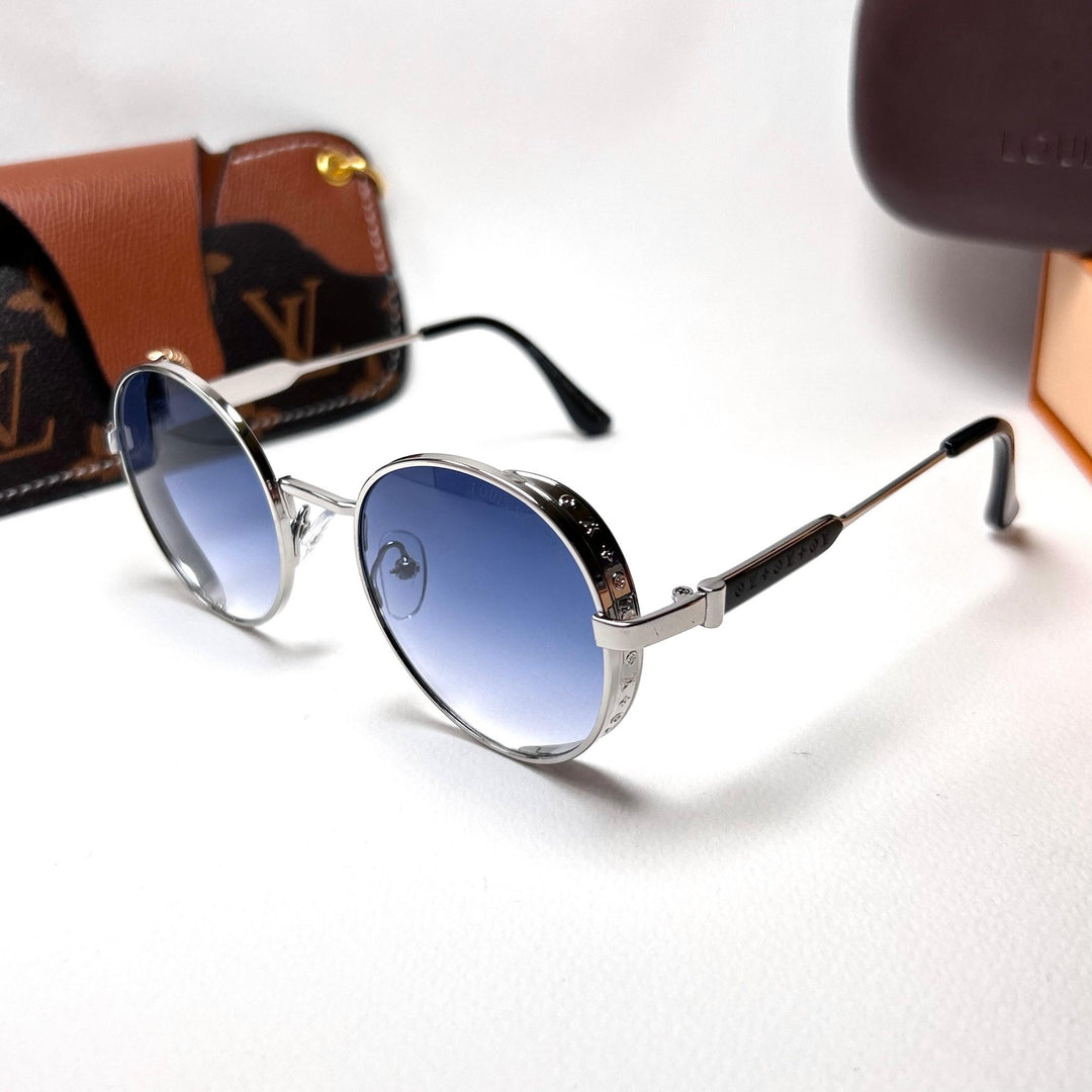 Louis Vuitton Aura Round Ornate - Blue Gradient - Giiz store