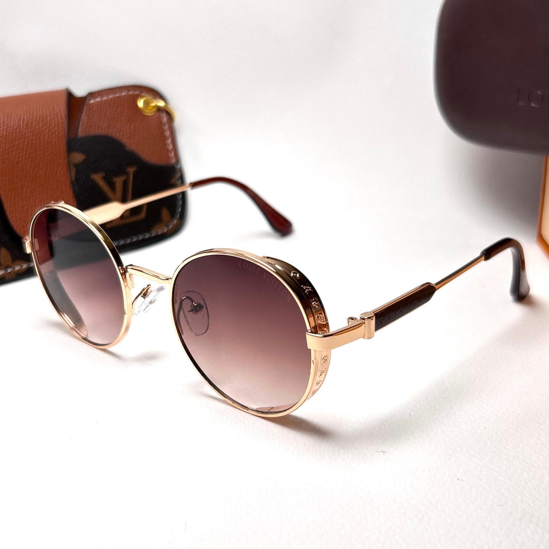 Louis Vuitton Aura Round Ornate - Brown Gradient - Giiz store