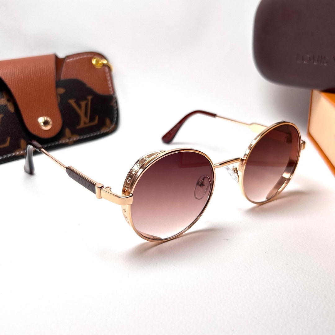 Louis Vuitton Aura Round Ornate - Brown Gradient - Giiz store