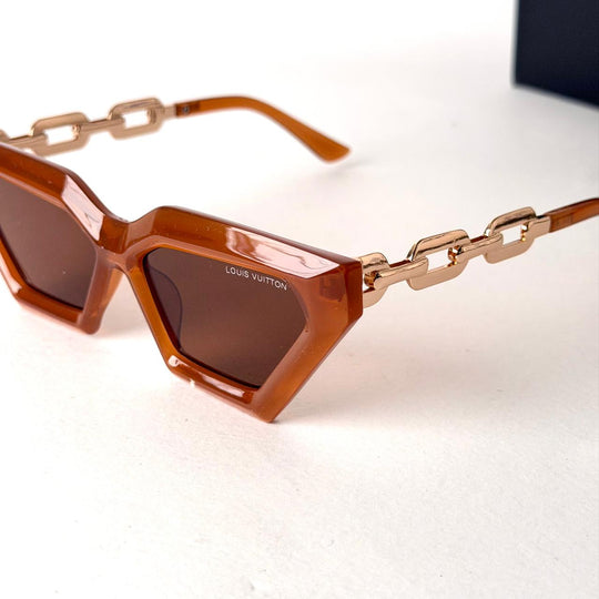 Louis Vuitton Chain Link Hexagon – Amber Brown - Giiz store