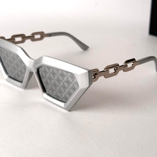 Louis Vuitton Chain Link Hexagon – Matte Silver Monogram - Giiz store