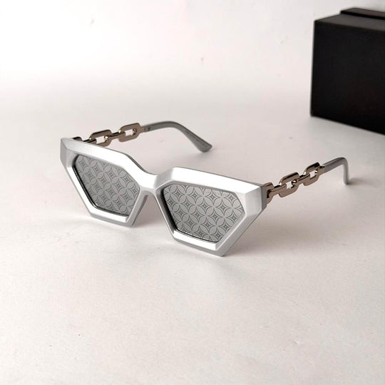 Louis Vuitton Chain Link Hexagon – Matte Silver Monogram - Giiz store