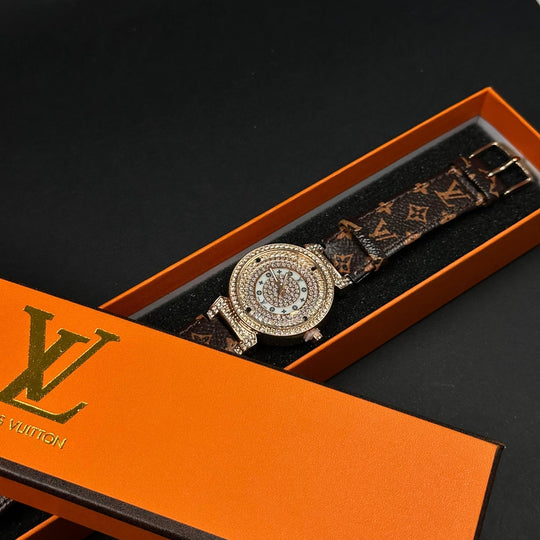 Louis Vuitton LV Crystal Round – Monogram Brown - Giiz store
