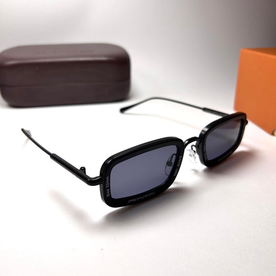Louis Vuitton Rectangular Super Vision - Full Black - Giiz store