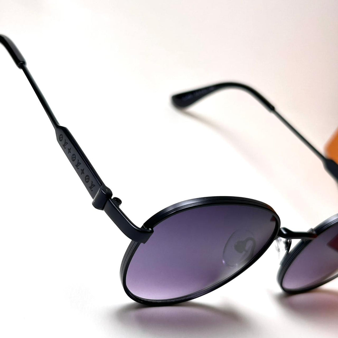 Louis Vuitton Round Classic 401 – Black Purple - Giiz store