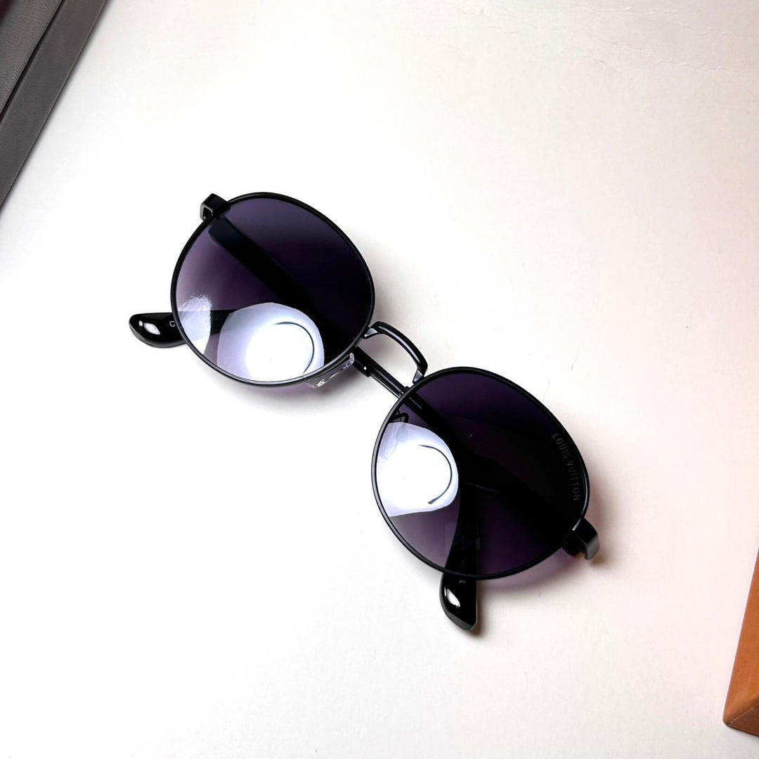 Louis Vuitton Round Classic 401 – Black Purple - Giiz store