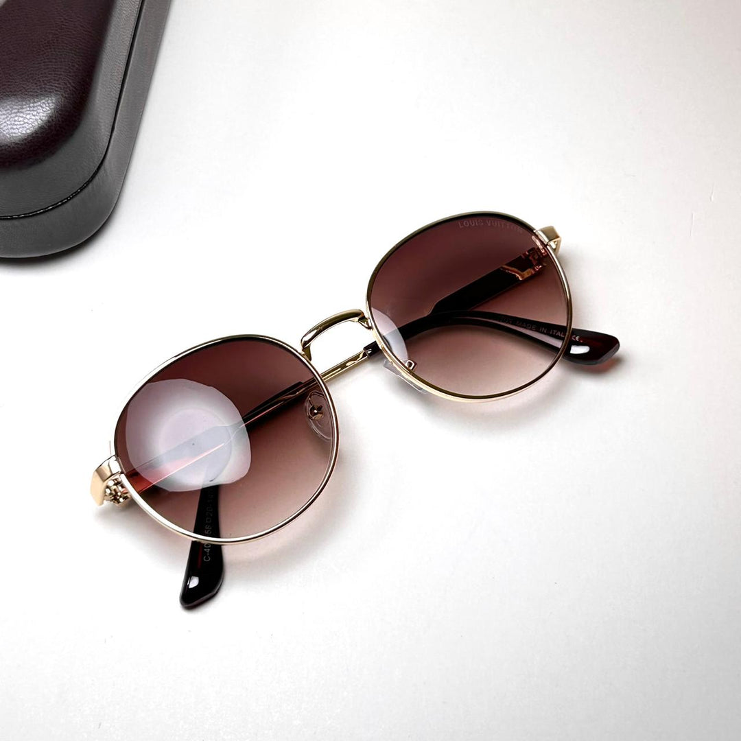 Louis Vuitton Round Classic 401 – Gold Brown - Giiz store