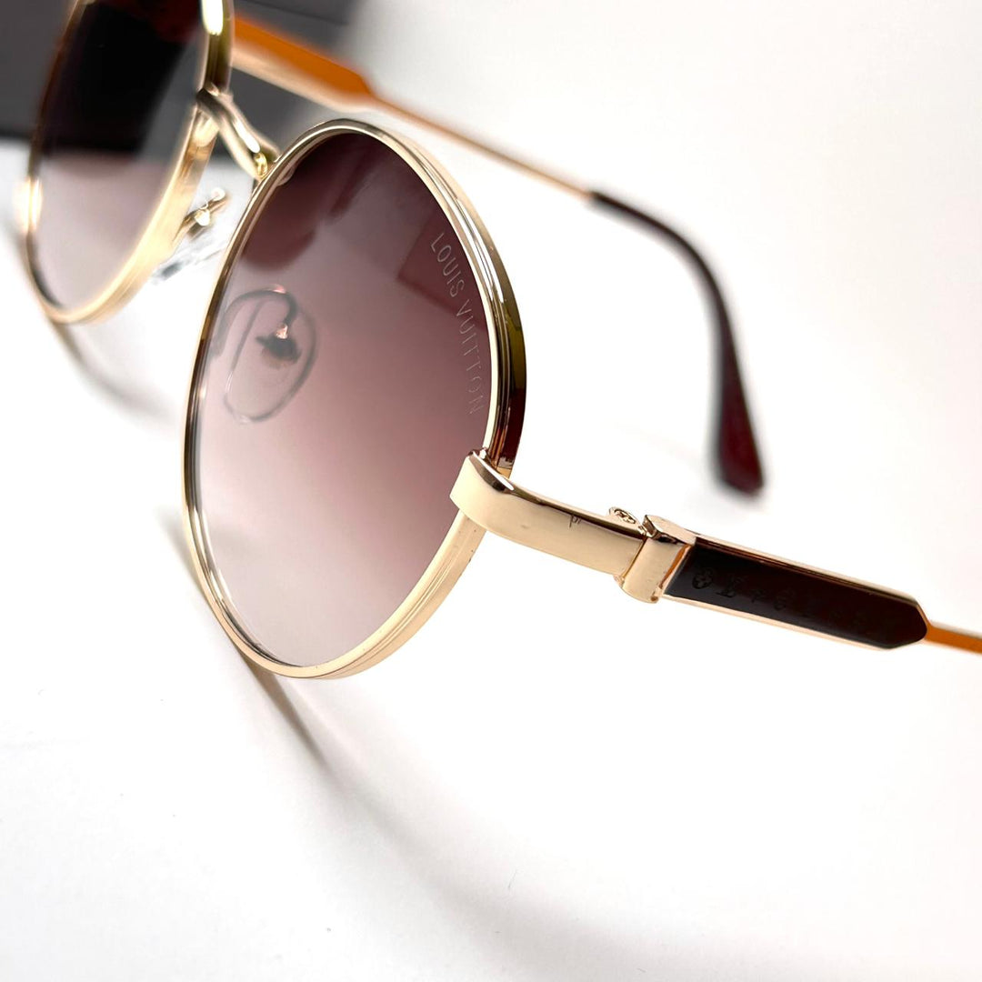 Louis Vuitton Round Classic 401 – Gold Brown - Giiz store