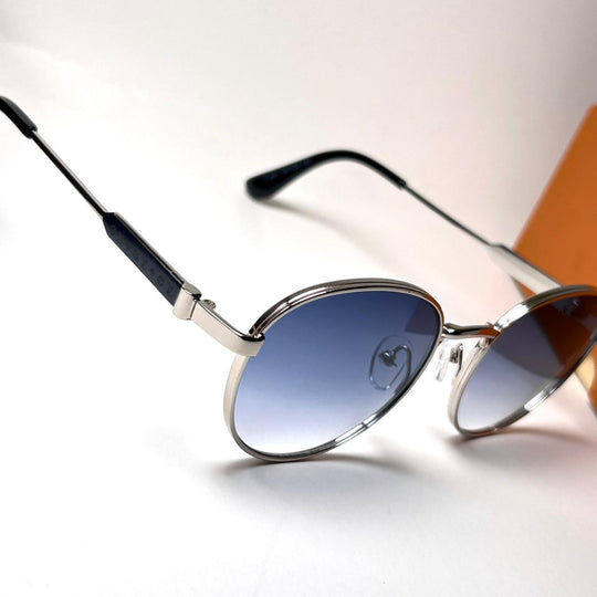 Louis Vuitton Round Classic 401 – Silver Blue - Giiz store