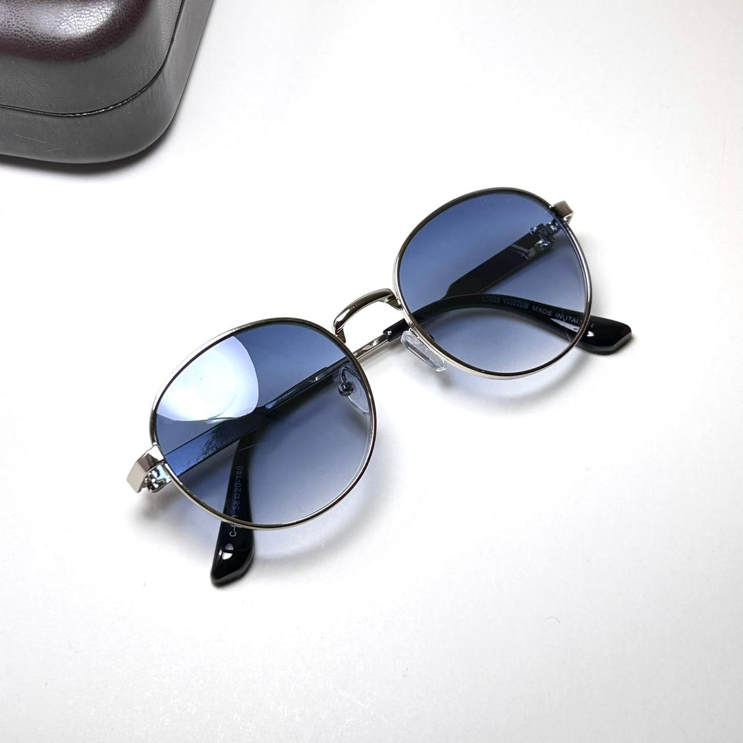 Louis Vuitton Round Classic 401 – Silver Blue - Giiz store