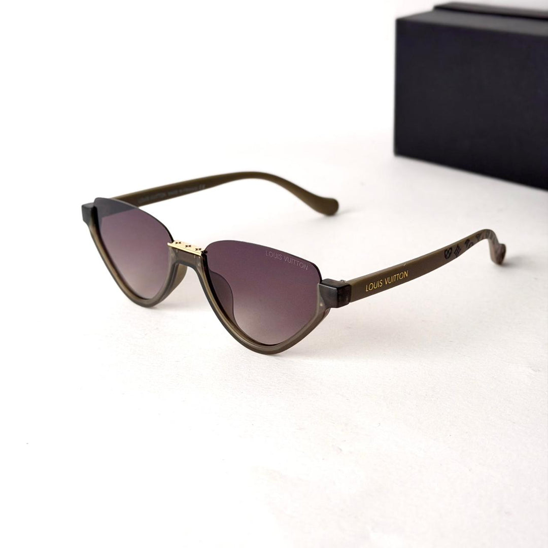 Louis Vuitton Signature Cat Eye – Olive Brown - Giiz store