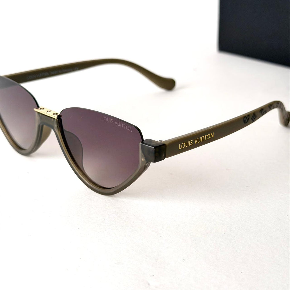Louis Vuitton Signature Cat Eye – Olive Brown - Giiz store