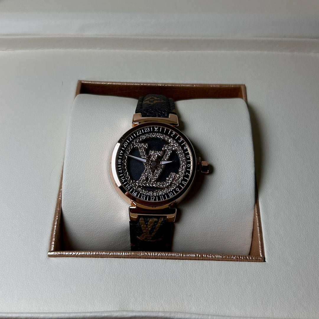 Louis Vuitton Stellar Orbit – Monogram Leather Rotating Dial - Giiz store