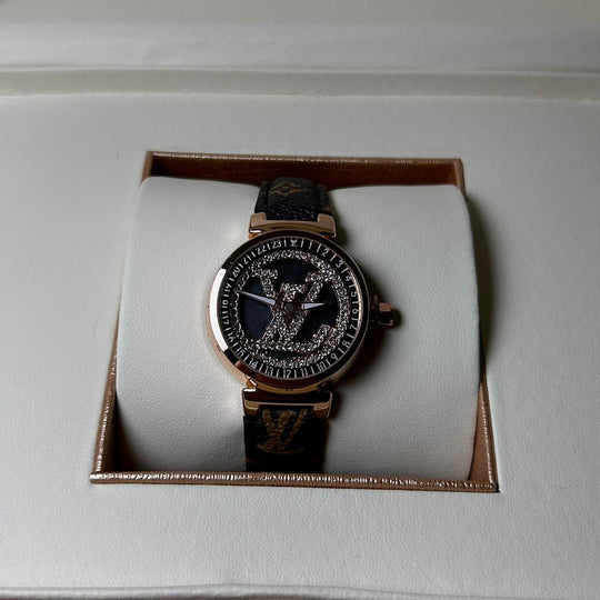Louis Vuitton Stellar Orbit – Monogram Leather Rotating Dial - Giiz store