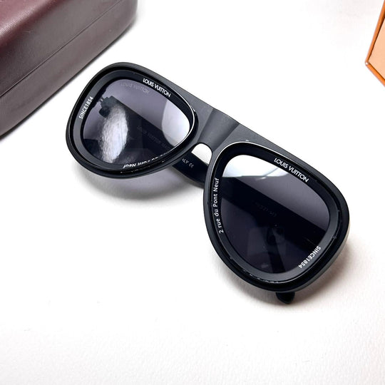 Louis Vuitton Super Vision Oversize Aviator – Black - Giiz store
