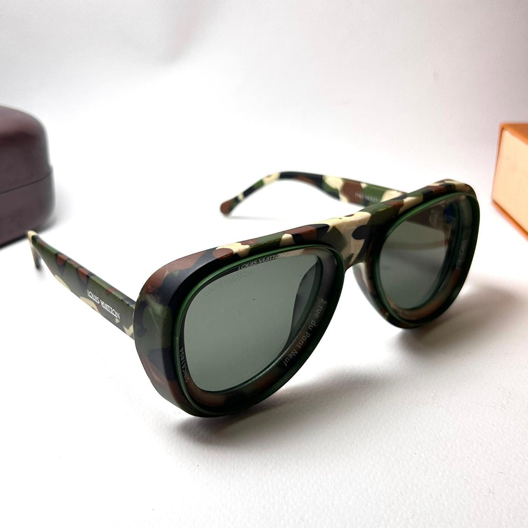 Louis Vuitton Super Vision OverSize Aviator - Camo Green - Giiz store
