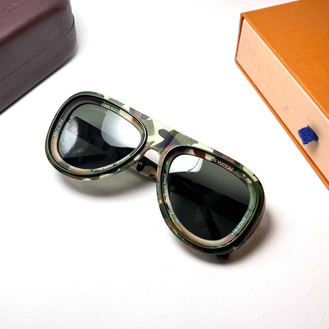 Louis Vuitton Super Vision OverSize Aviator - Camo Green - Giiz store