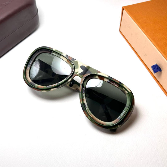 Louis Vuitton Super Vision OverSize Aviator - Camo Green - Giiz store