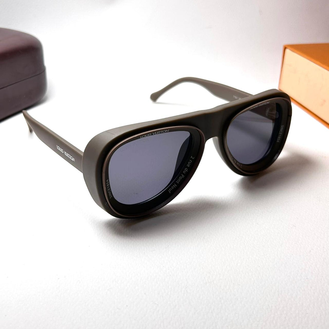 Louis Vuitton Super Vision Oversize Aviator – Warm Grey - Giiz store