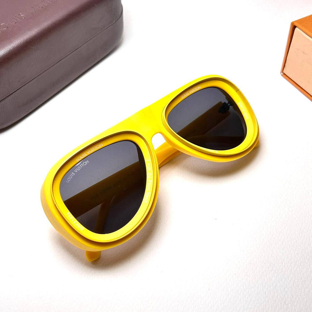 Louis Vuitton Super Vision OverSize Aviator - Yellow - Giiz store