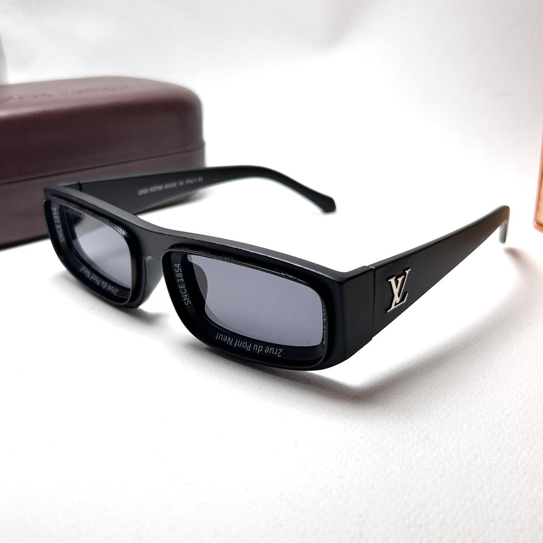 Louis Vuitton Super Vision Rectangular 6190 - Black - Giiz store