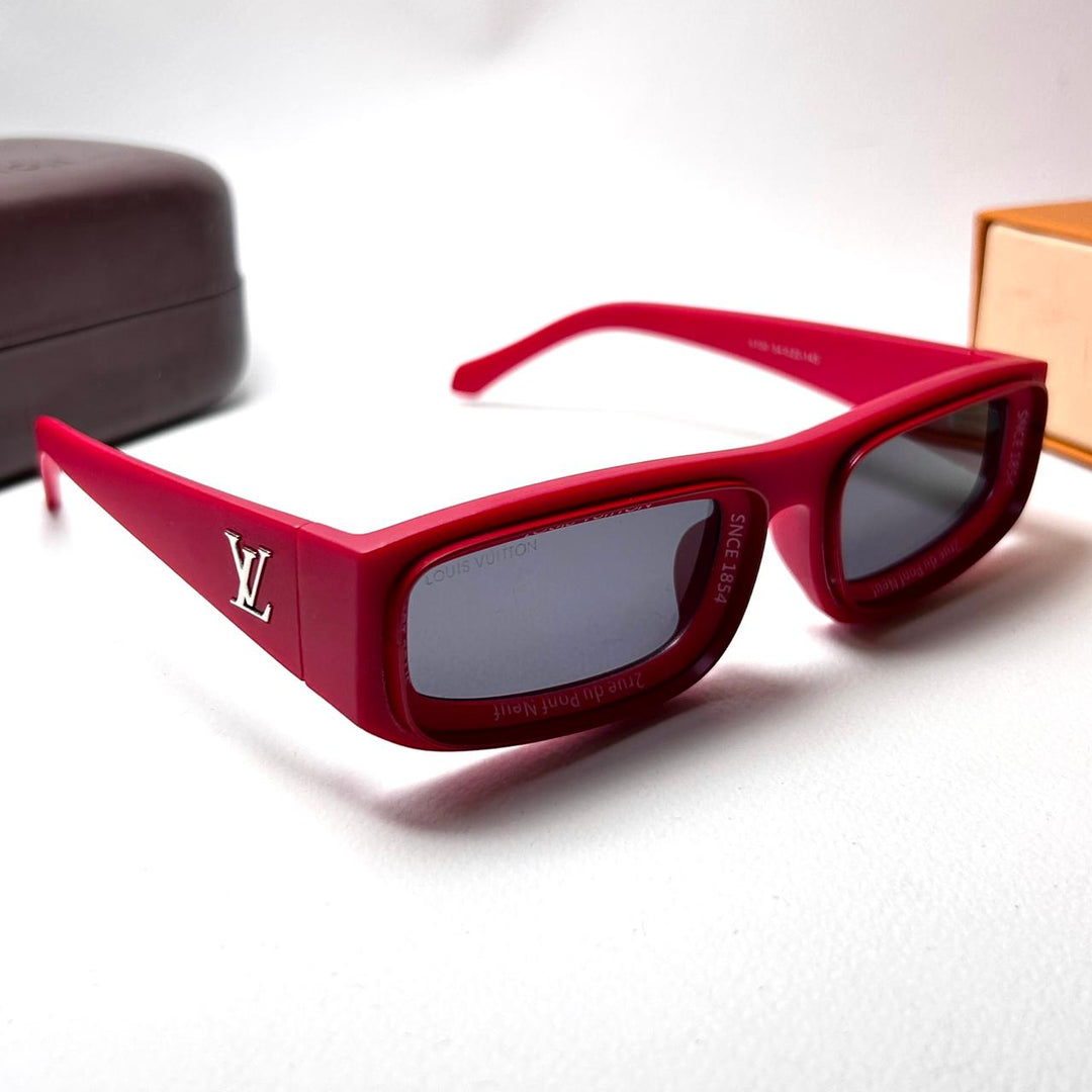 Louis Vuitton Super Vision Rectangular 6190 - Red - Giiz store