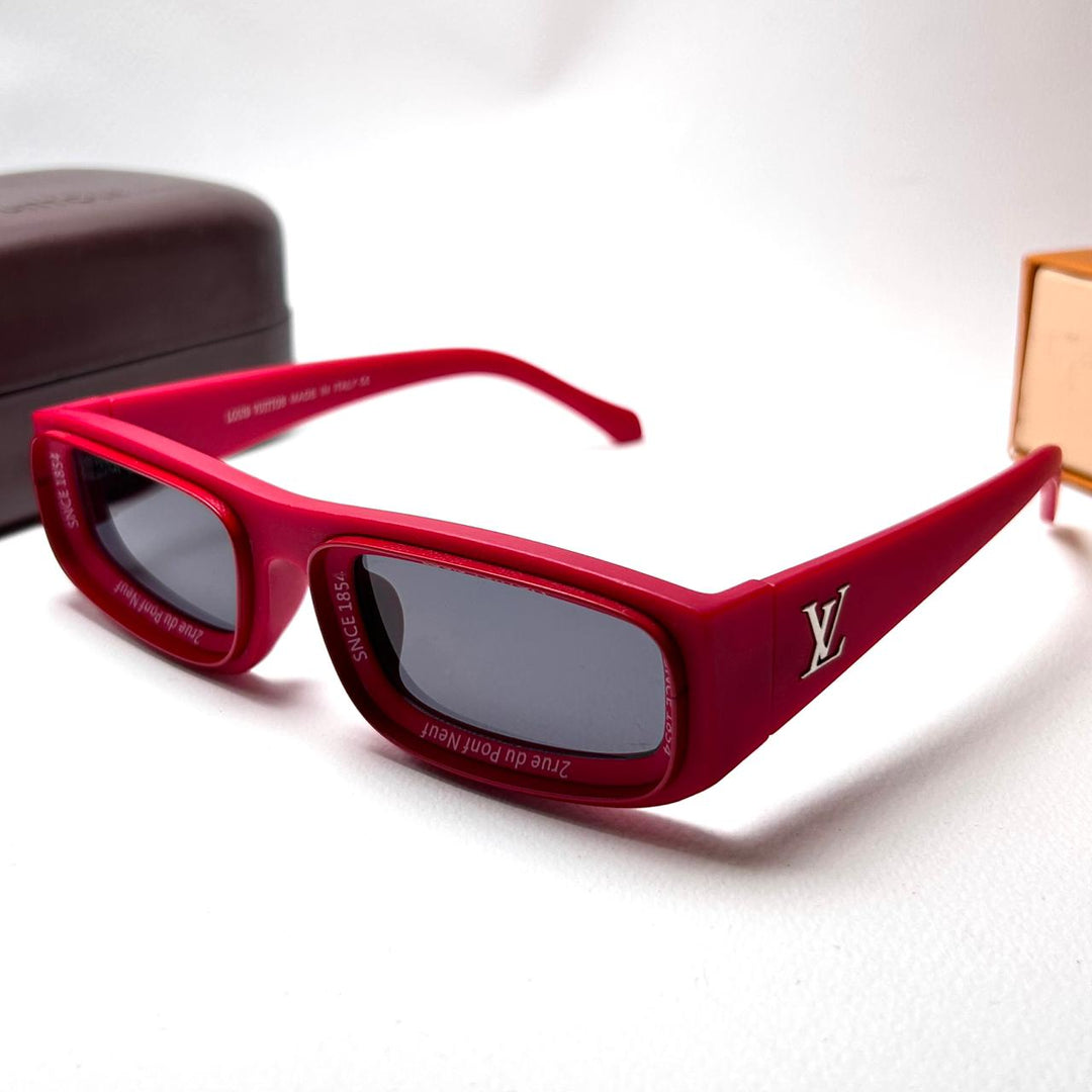 Louis Vuitton Super Vision Rectangular 6190 - Red - Giiz store