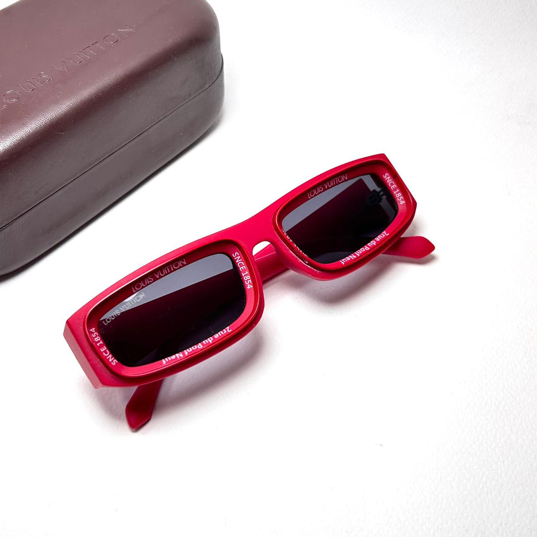 Louis Vuitton Super Vision Rectangular 6190 - Red - Giiz store