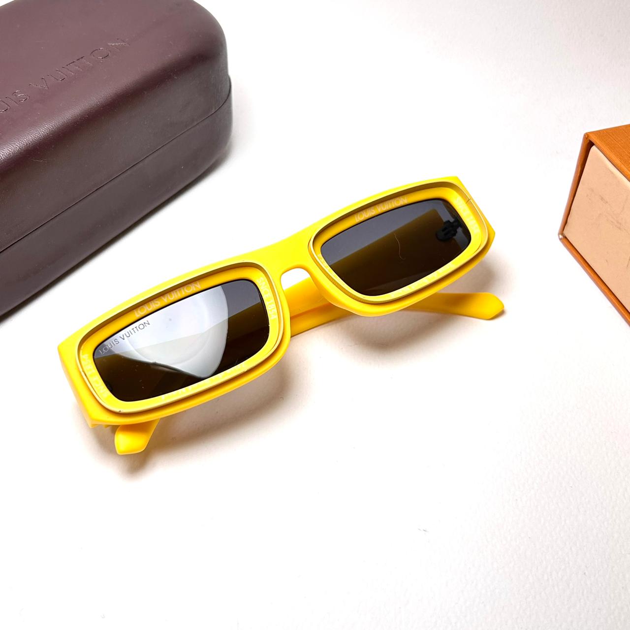 Louis Vuitton Super Vision Rectangular 6190 - Yellow - Giiz store