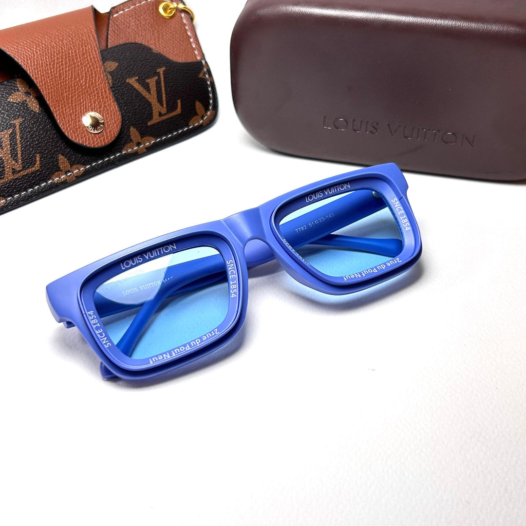 Louis Vuitton Super Vision Square - Blue - Giiz store