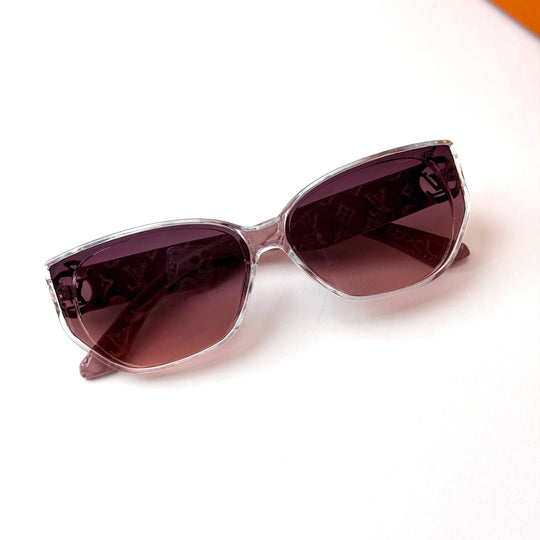 LOUIS VUITTON Transparent Cat Eye – Burgundy Gradient - Giiz store