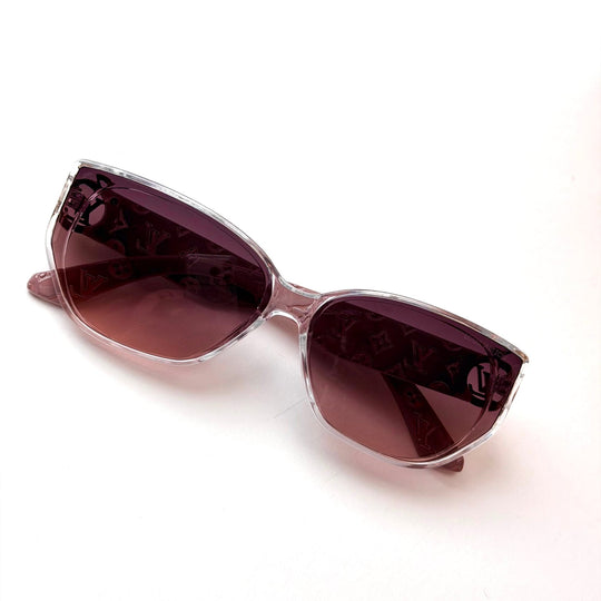 LOUIS VUITTON Transparent Cat Eye – Burgundy Gradient - Giiz store