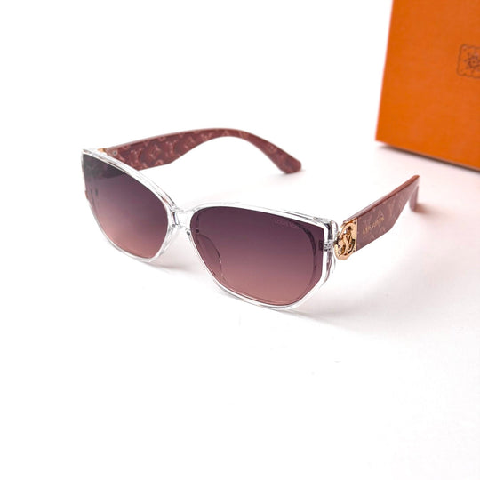 LOUIS VUITTON Transparent Cat Eye – Burgundy Gradient - Giiz store