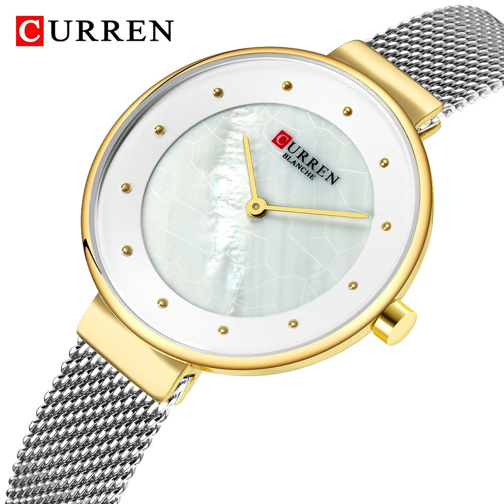 Curren W 9032 Silver Gold