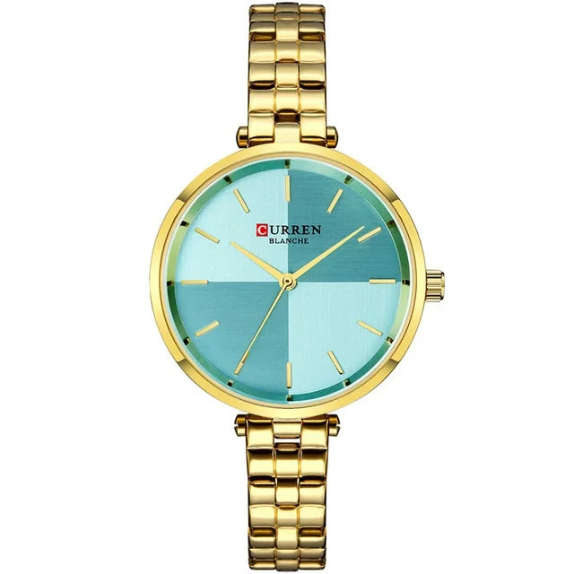 Curren W 9043 Golden Blue