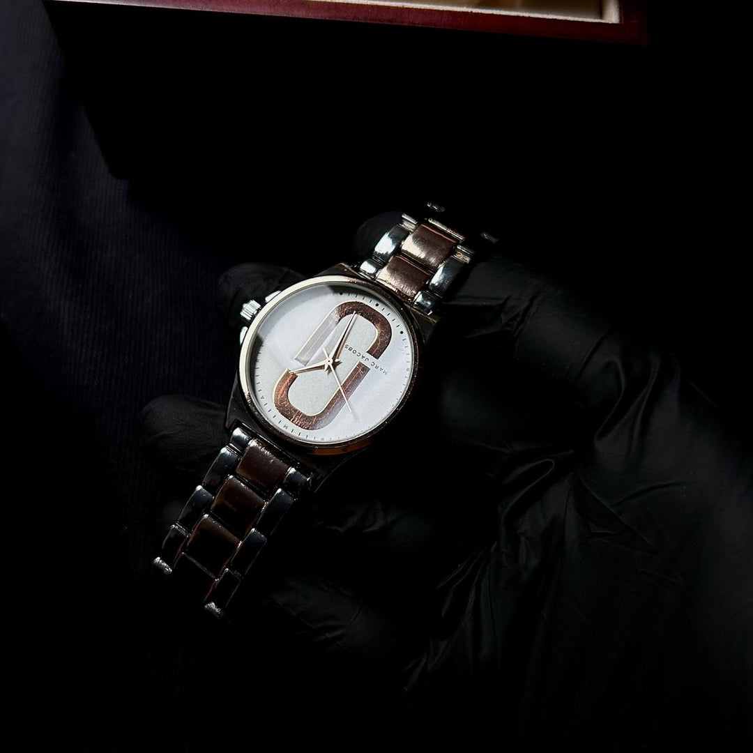 Marc Jacobs 1708 For Her - Two Tone Rose Gold White - Giiz store