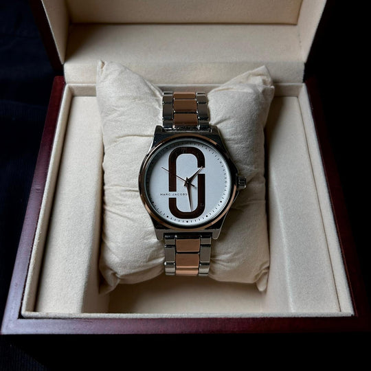 Marc Jacobs 1708 For Her - Two Tone Rose Gold White - Giiz store