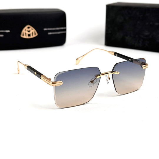 Maybach Rectangular Executive Rimless - Peach Gradient - Giiz store