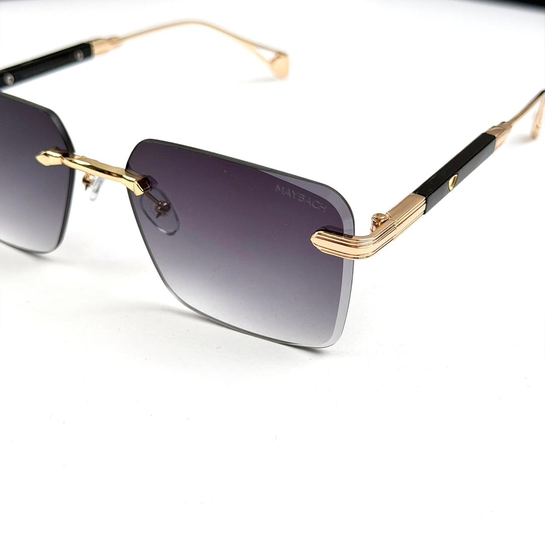 Maybach Rectangular Executive Rimless - Purple Gradient - Giiz store