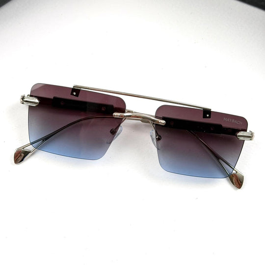 Maybach Rectangular Imperial Rimless - Ocean Gradient - Giiz store