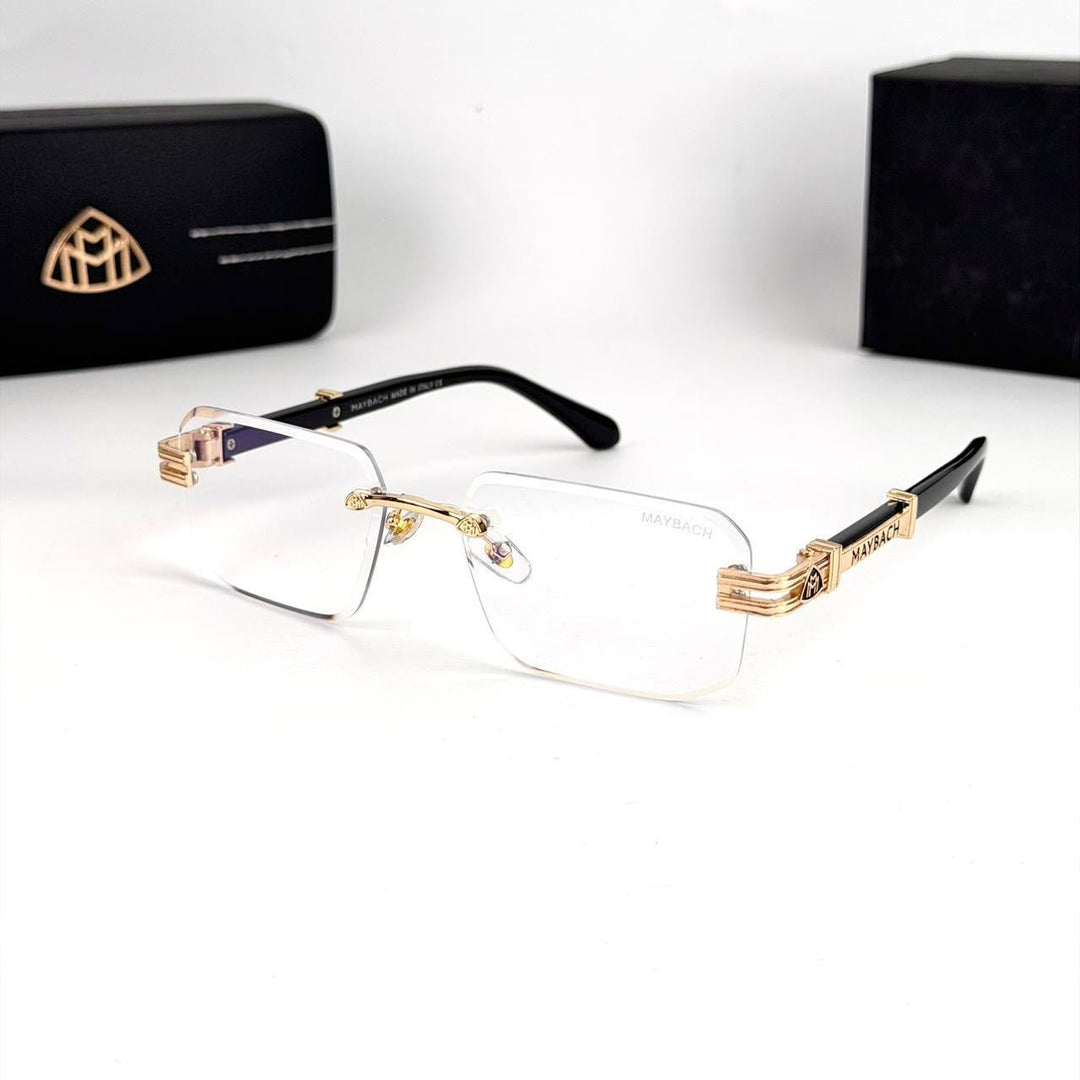 Maybach Rimless Square – Crystal Clear - Giiz store
