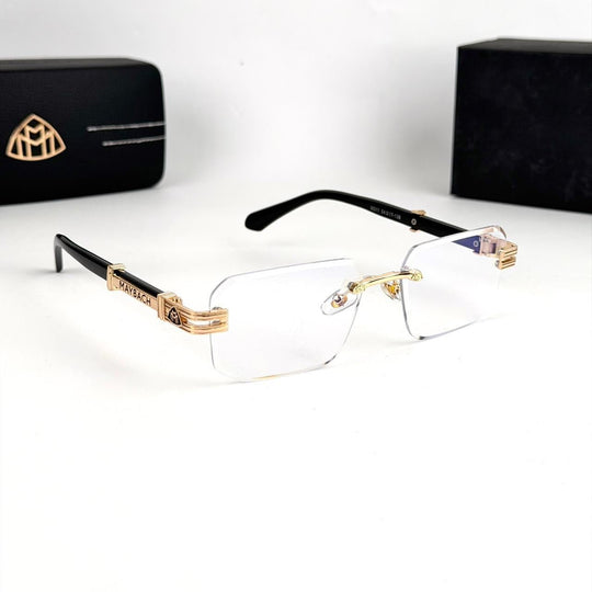 Maybach Rimless Square – Crystal Clear - Giiz store