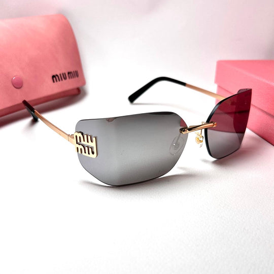 Miu Miu Aube - Silver Mirror - Giiz store