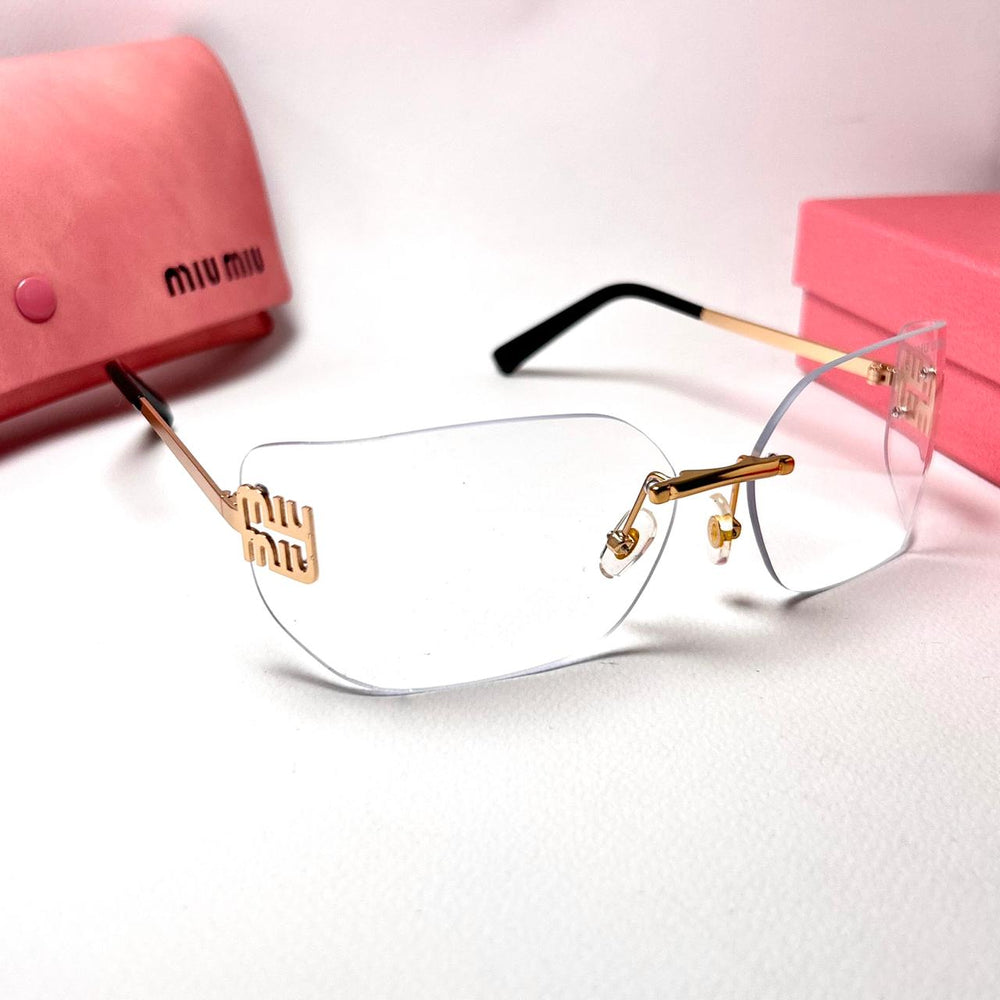 Miu Miu Aube - Transparent Nude - Giiz store