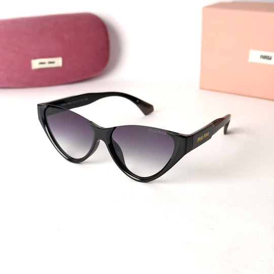 Miu Miu Cat-Eye Black – Gradient Grey - Giiz store
