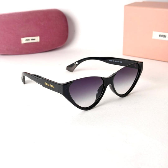 Miu Miu Cat-Eye Black – Gradient Grey - Giiz store