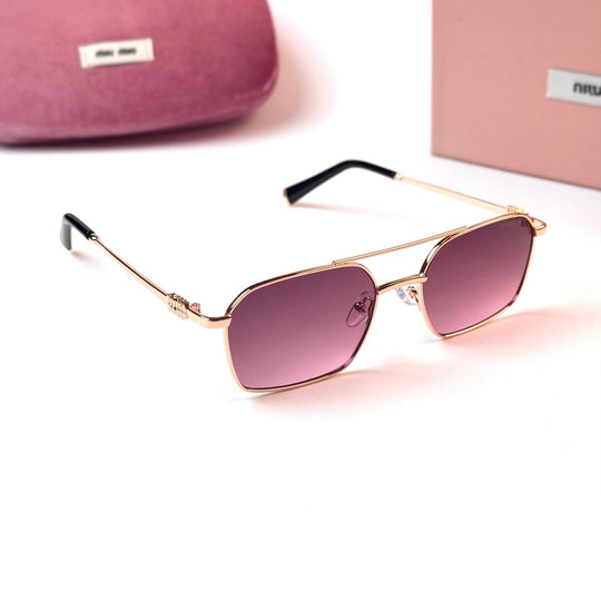 Miu Miu Double Bridge – Rose Gold Mauve - Giiz store