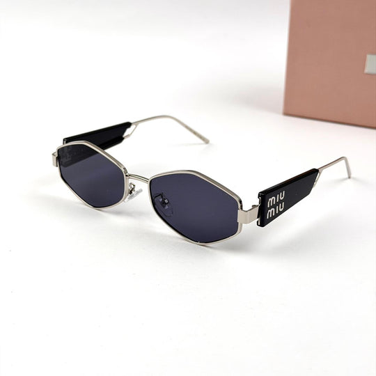 Miu Miu Edge Slim - Silver Black - Giiz store